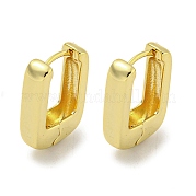 Brass Hoop Earrings EJEW-L211-010R-G