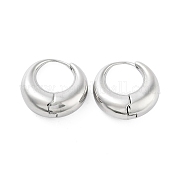Серьги-гвоздики с двойным рогом из латуни EJEW-Q811-23P