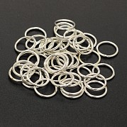 Латунь круглые кольца KK-WH0084-05A-S