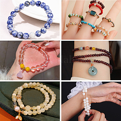 2 рулон 2-х цветной круглой кристаллической эластичной нити EW-PA0001-01B