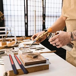 Кольцевой оправочный станок для восковых трубок TOOL-WH0148-01