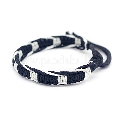 Регулируемый браслет из плетеного шнура из полиэстера PW23071061735