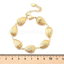 Браслеты из нержавеющей стали 304 для женщин BJEW-P354-04A-G