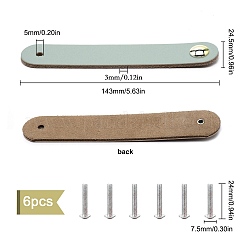 Кожаная ручка DIY-WH0182-19F