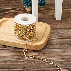 Декоративные цепи алюминиевые скрученные цепи обуздать цепи CHA-TA0001-07G