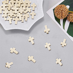 200pcs pendentifs en bois&nbsp;WOOD-SC0001-36B