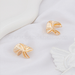 1 пара серег-гвоздиков из цинкового сплава&nbsp;EJEW-LP0009-09G