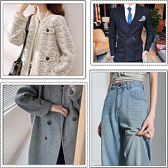 8 шт. пуговицы из коровьей кожи с 1 отверстиями FIND-CY0001-08B