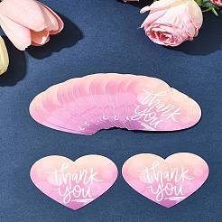 Мелованная бумага поздравительная открытка с благодарностью DIY-FS0007-76A