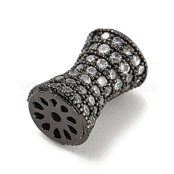 Латунные микропаве из прозрачного кубического циркония KK-G493-42B