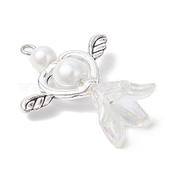 7 шт. подвески из акрила и сплава в тибетском стиле&nbsp;PALLOY-JF04330