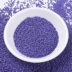 MIYUKIデリカビーズ  シリンダー  日本製シードビーズ  11/0  （db0361)艶消し不透明コバルト光沢  1.3x1.6mm  穴：0.8mm  約2000個/10g&nbsp;X-SEED-J020-DB0361