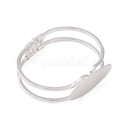 Латуни браслет делает KK-G315-01S