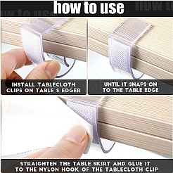 Скатерть зажимы для скатертей&nbsp;LS-X-AJEW-WH0176-75