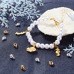 200 шт. 2-х цветные тибетские трубчатые дужки FIND-DC0001-83