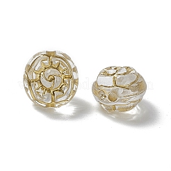 Прозрачные акриловые бусины OACR-H019-43