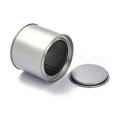 (распродажа с дефектом: царапины и неровности) круглая жестяная коробка CON-XCP0001-53