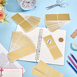 50 Stück Passwort-Aufkleber mit papierbeschichteter Rubbelfolie&nbsp;DIY-WH0128-30B