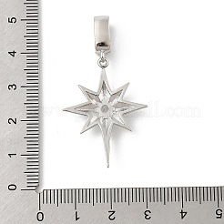 Латунные микро проложить кубического циркония подвески&nbsp;KK-U047-11P