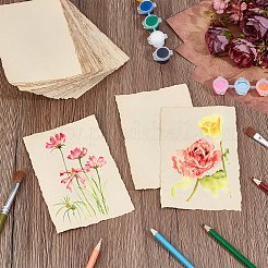 50 Stück Aquarellpapier aus Holzschliff&nbsp;DIY-WH0671-347A