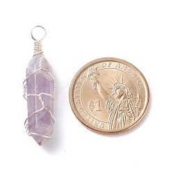 3шт натуральный аметист PALLOY-JF01208