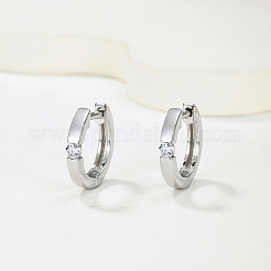 925 Ohrring aus Sterlingsilber mit Moissanit-Pavé für Damen&nbsp;DZ9023