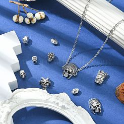 150шт 10 стиля бусины из сплава в тибетском стиле&nbsp;TIBEB-CJ0001-21