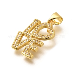 Стойки обшивки латунь микро проложить Циркон подвеску&nbsp;KK-L226-013G