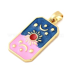 Латунь эмаль подвески KK-C134-34A-G