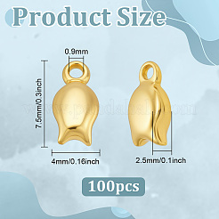 100 шт. латунный удлинитель цепи&nbsp;KK-BC0015-41