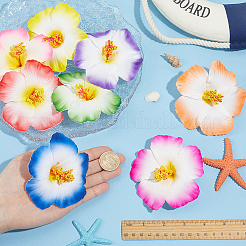 8 Stück Haaraccessoire aus EVA-Alligatorleder mit Blumenmuster in 8 Farben&nbsp;PHAR-PH0001-24