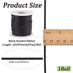 Блестящая нейлоновая лента OCOR-GF0004-48A-01