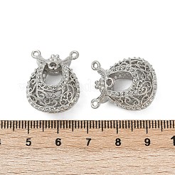 Полые латунные звенья для люстр KK-G532-06P