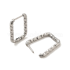 Фурнитура для сережек из нержавеющей стали марки 304 STAS-O006-02B-P