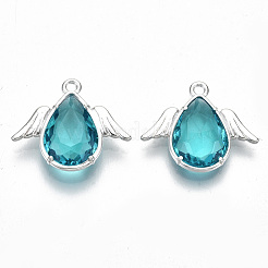 Граненые подвески стекла&nbsp;GLAA-S191-001K-S-NR