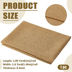 Tela de lino para funda de altavoz de guitarra&nbsp;AJEW-WH0481-600D