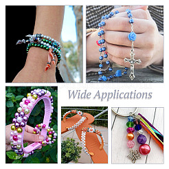 540 шт. 27 стильные бусины из абс-пластика с имитацией жемчуга&nbsp;OACR-TA0001-18