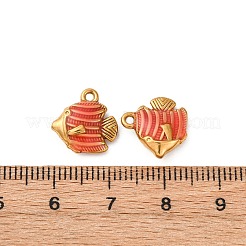 Подвески из нержавеющей стали 304 с эмалью&nbsp;LS-STAS-Q363-01C-G