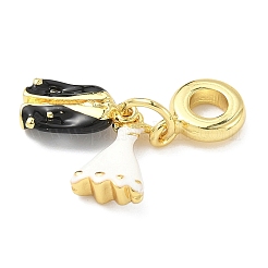 Латунные эмалированные европейские подвески с подвесками KK-I355-23G-01