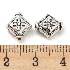 Сплавочные овальные бусины тибетского стиля &nbsp;PALLOY-F307-07AS