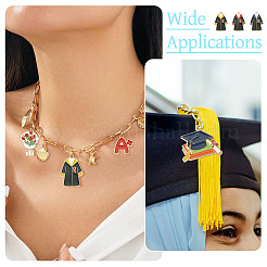 16 шт. 16 стиля подвески из эмалевого сплава на тему выпускного сезона&nbsp;ENAM-TA0002-70