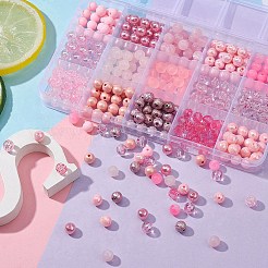 375шт 15 стиля акриловые бусины MACR-YW0002-59D