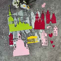 Углеродистая сталь разрезает трафареты&nbsp;LS-DIY-P076-63