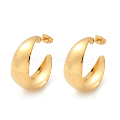 Серьги-гвоздики из нержавеющей стали 304 EJEW-G423-34B-G