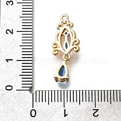 Латунные микро проложить кубического циркония подвески&nbsp;KK-K378-65G-02