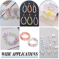 DIY-Sets zur Herstellung von Anhängerdekorationen aus Acrylperlen und Nylonfäden&nbsp;DIY-AR0004-23