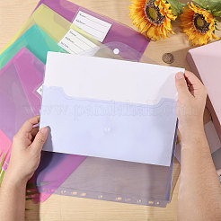48 Stück 6 farbige PP-Kunststoff-Dokumententaschen&nbsp;OFST-GL0001-04