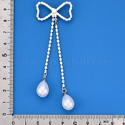 Латунные микро проложить кубического циркония большие кулоны KK-N254-178S