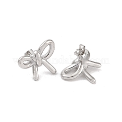 Anlaufgeschützte Ohrstecker aus 304 Edelstahl für Damen&nbsp;EJEW-Z049-01P