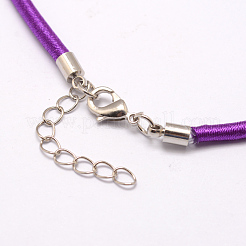 Fabrication de colliers en soie&nbsp;NFS005-09